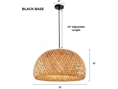 Bamboo Lustre Chandelier