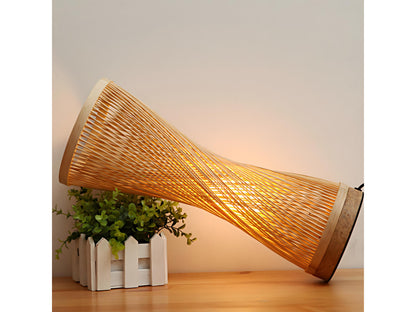 Handmade Bamboo Rattan Table Lamp