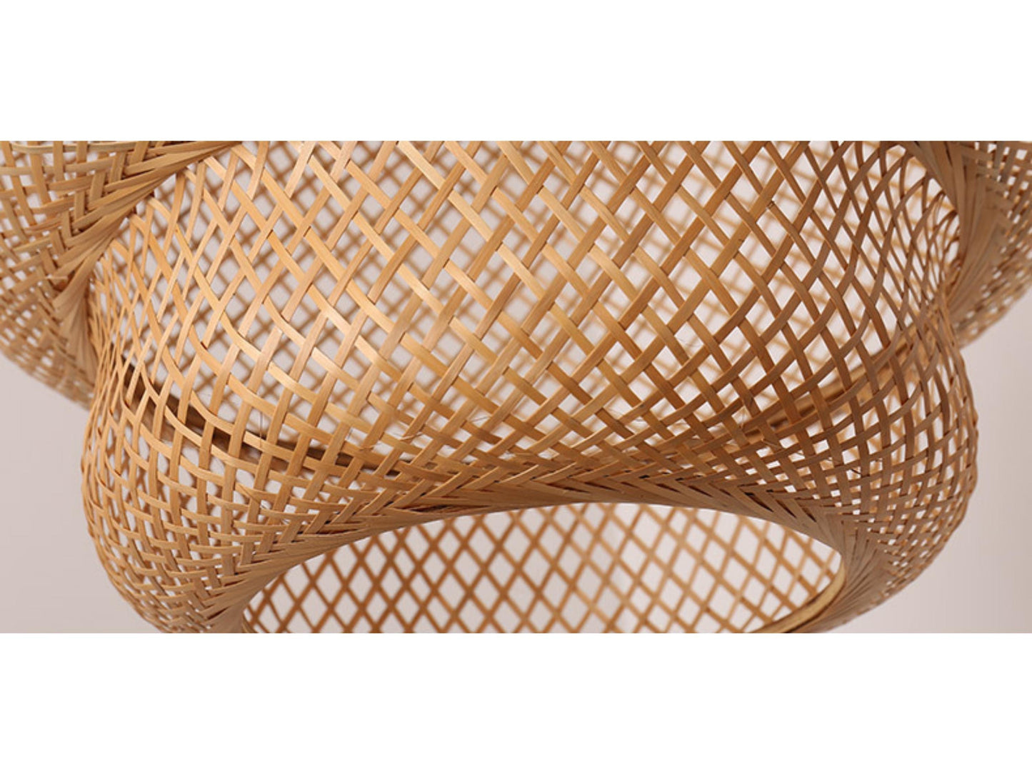 Handmade Bamboo Rattan Pendant Light