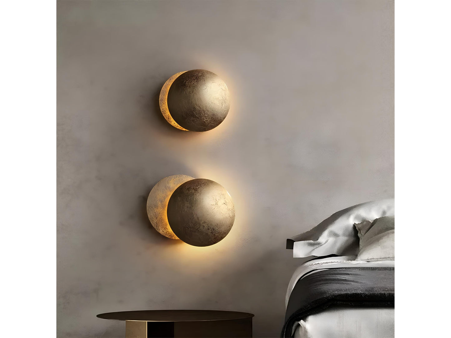 Handmade Eclipse Wall Sconce Light